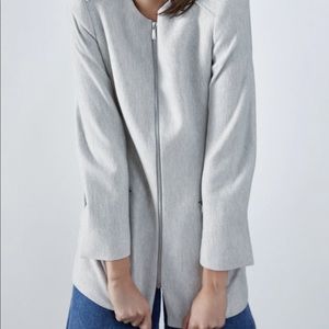 ✨Zara Chic Grey Coat✨